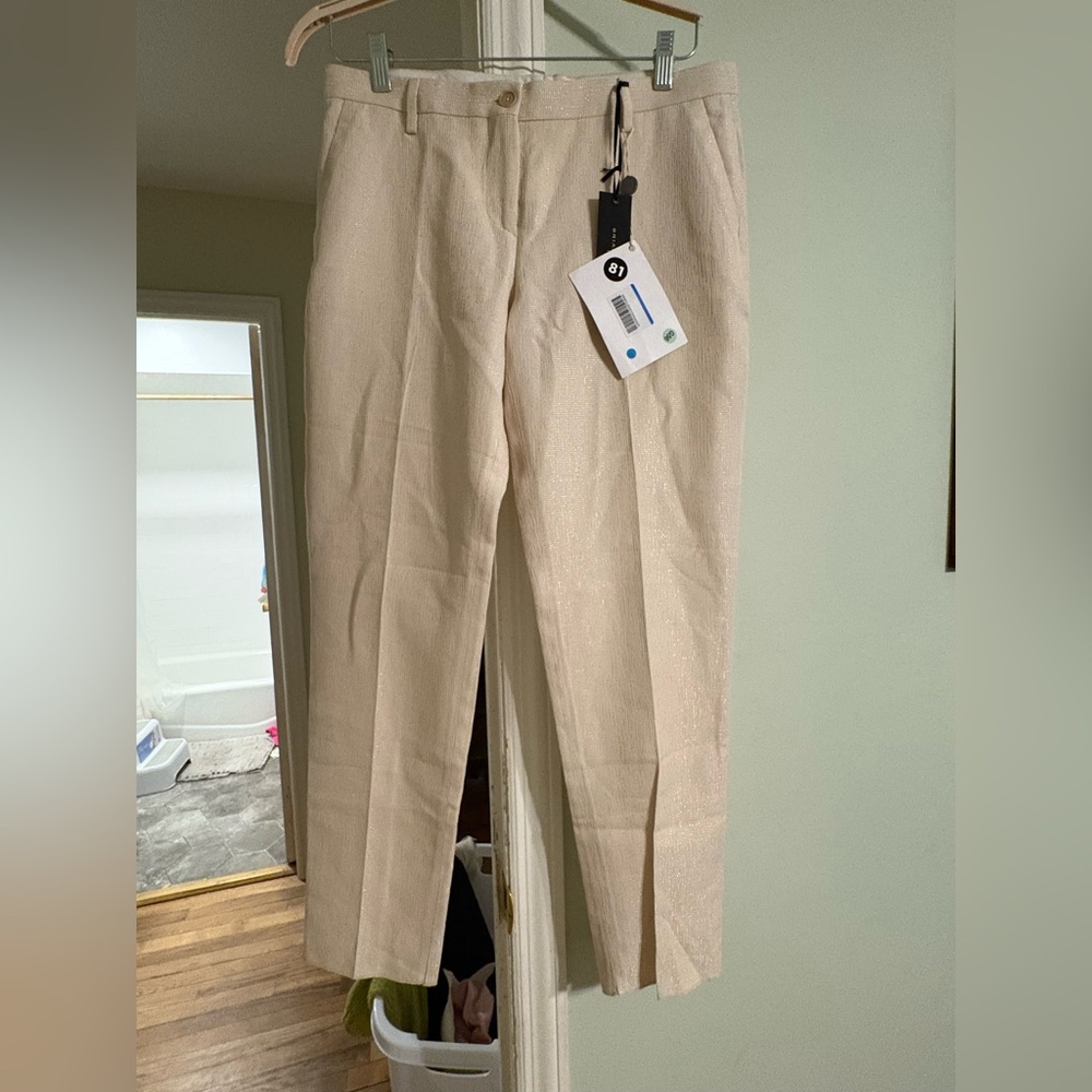 NWT Cream Pants